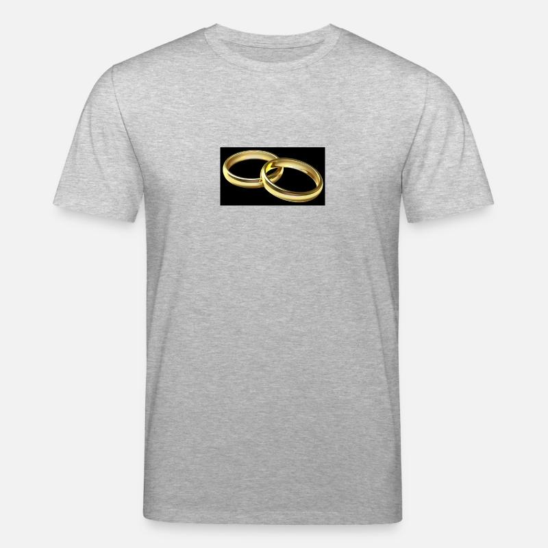 Eheringe - Stanley/Stella Unisex Bio-T-Shirt CREATOR  - Grau meliert
