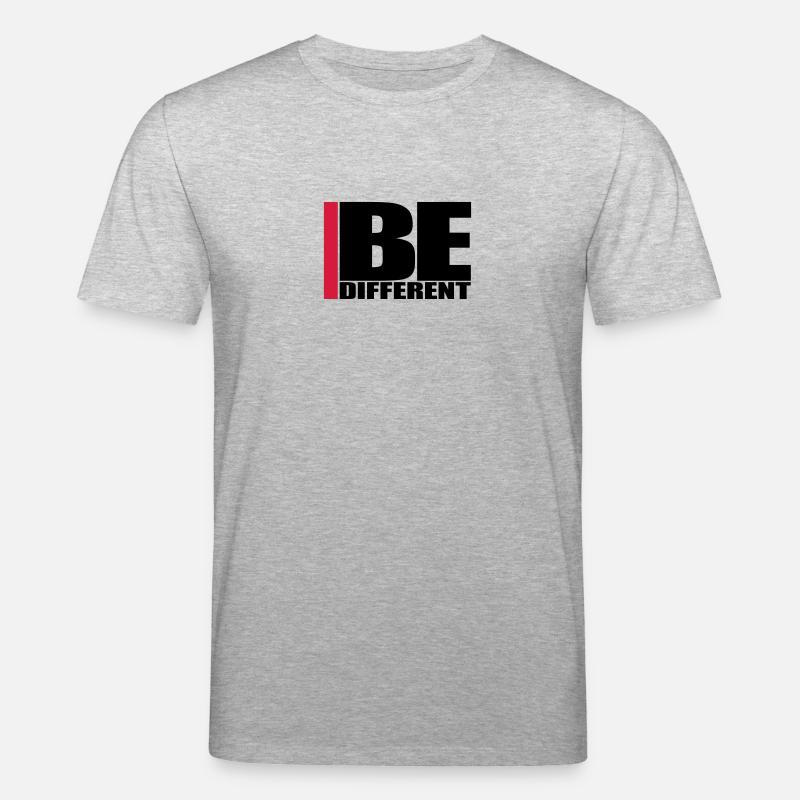 Cool Be Different Logo - T-shirt bio CREATOR Stanley/Stella Unisexe - gris chiné
