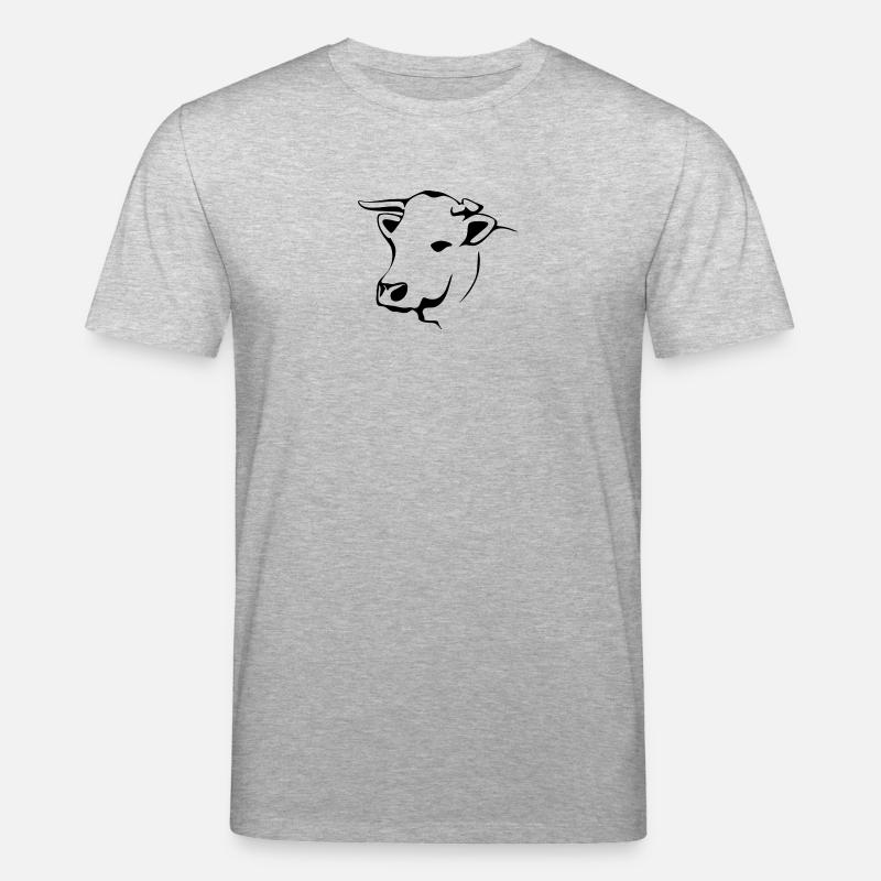 bœuf - T-shirt bio CREATOR Stanley/Stella Unisexe - gris chiné