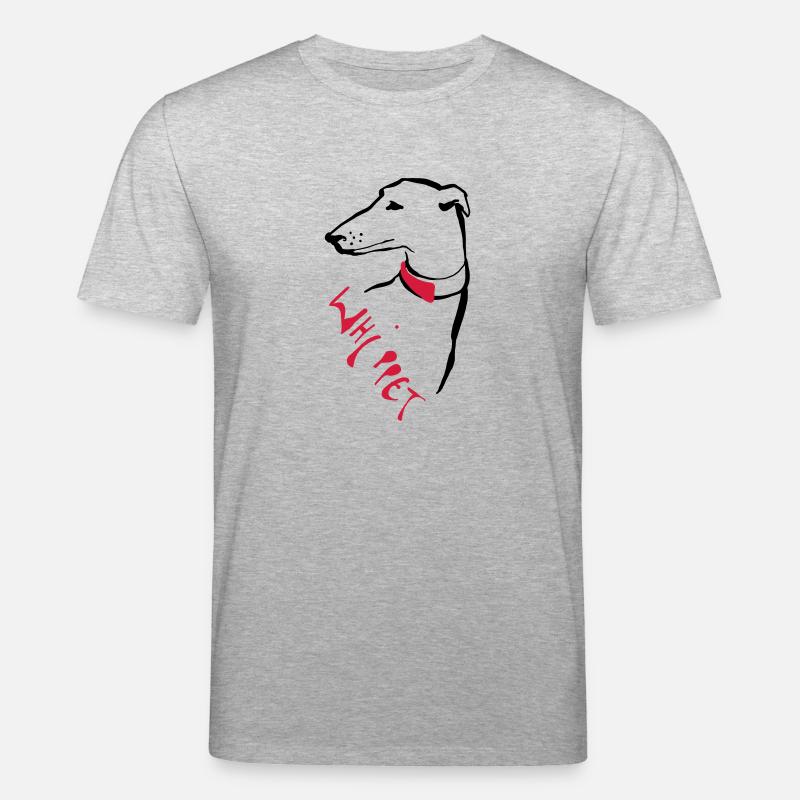 Whippet - Stanley/Stella Unisex Bio-T-Shirt CREATOR  - Grau meliert