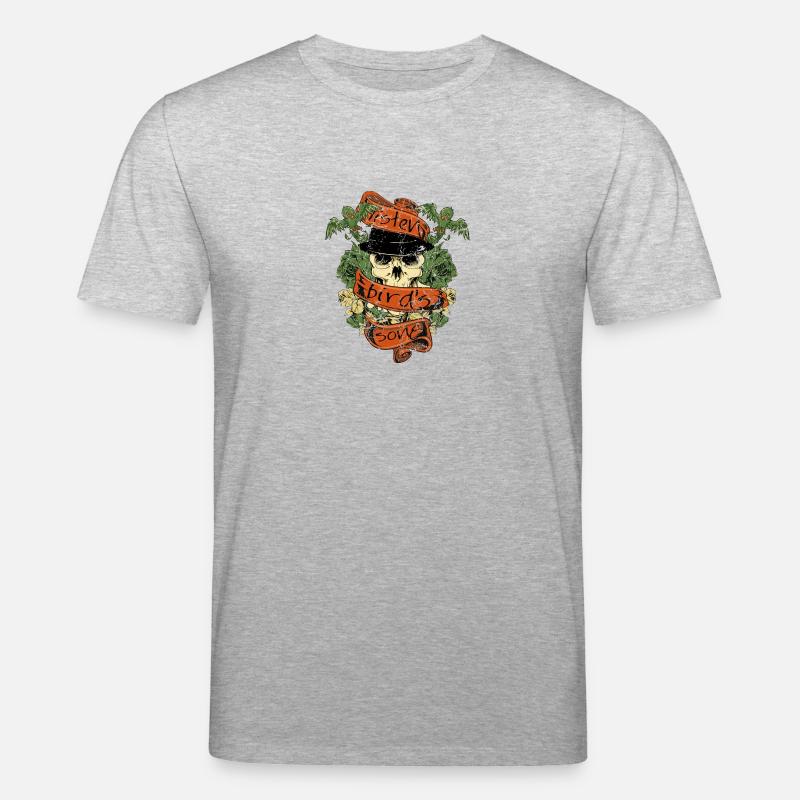 écouter les oiseaux de chanson - T-shirt bio CREATOR Stanley/Stella Unisexe - gris chiné