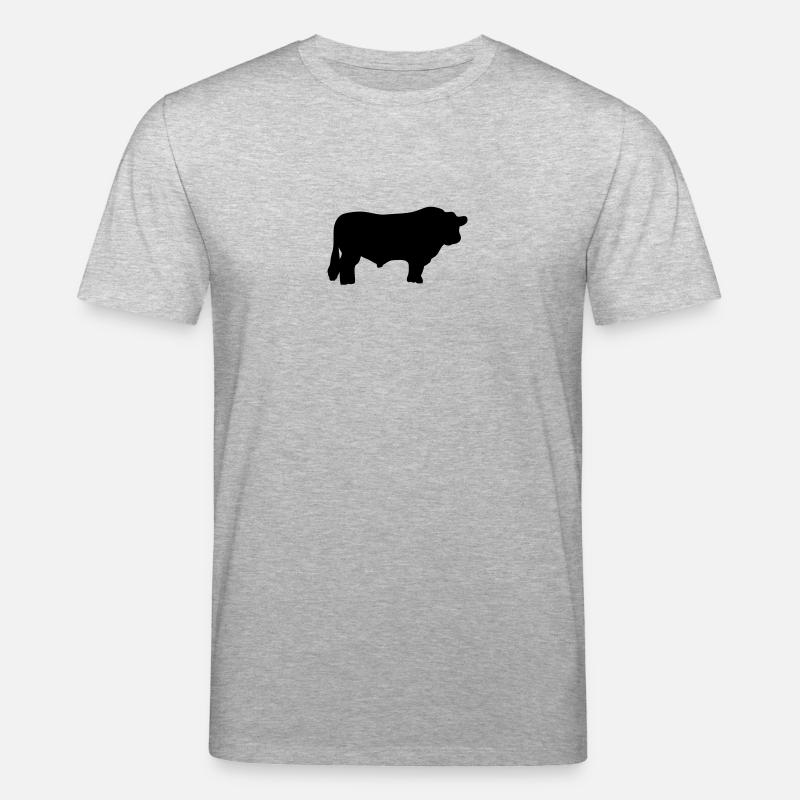 bœuf boeuf black angus - T-shirt bio CREATOR Stanley/Stella Unisexe - gris chiné