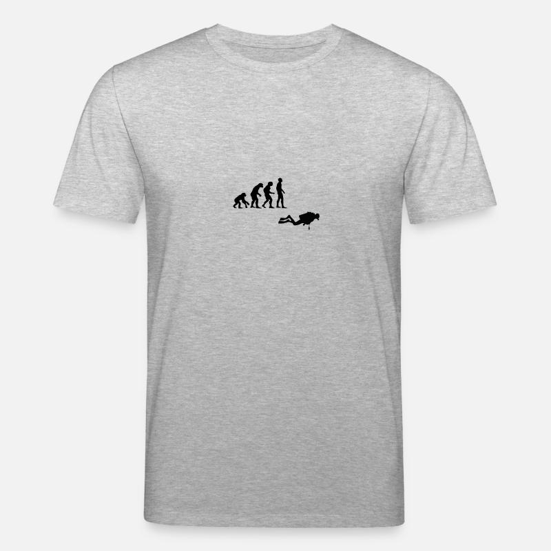 Evolution Tauchen - Stanley/Stella Unisex Bio-T-Shirt CREATOR  - Grau meliert