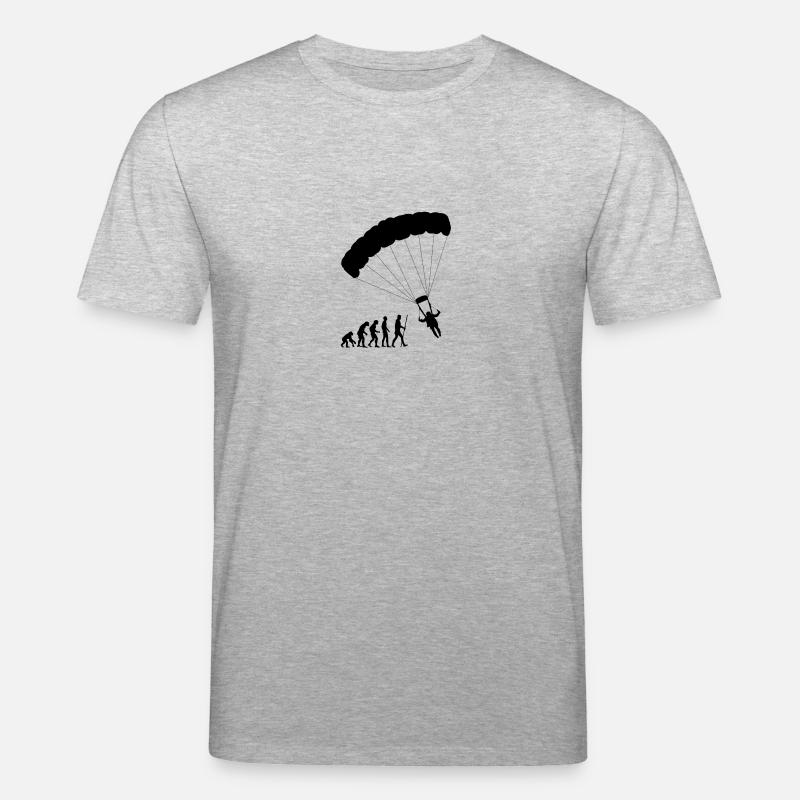 Evolution Gleitschirm - Stanley/Stella Unisex Bio-T-Shirt CREATOR  - Grau meliert