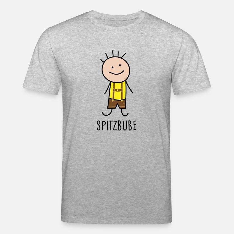 Spitzbube - Stanley/Stella Unisex Bio-T-Shirt CREATOR  - Grau meliert