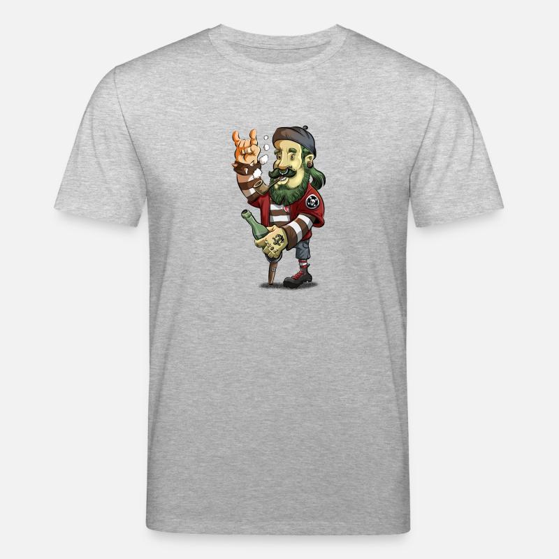 Hamburg - Stanley/Stella Unisex Bio-T-Shirt CREATOR  - Grau meliert