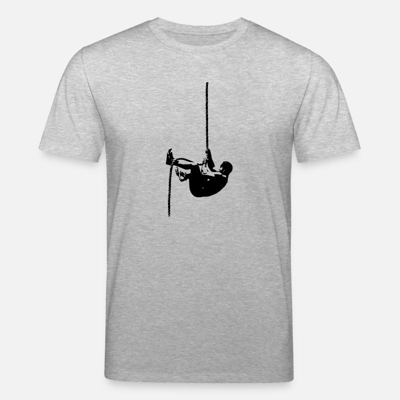 Ropeclimb - Stanley/Stella Unisex Bio-T-Shirt CREATOR  - Grau meliert