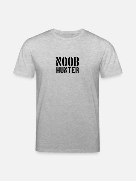 Shooter Noob Hunter Logo - Stanley/Stella Unisex Bio-T-Shirt CREATOR - Grau meliert