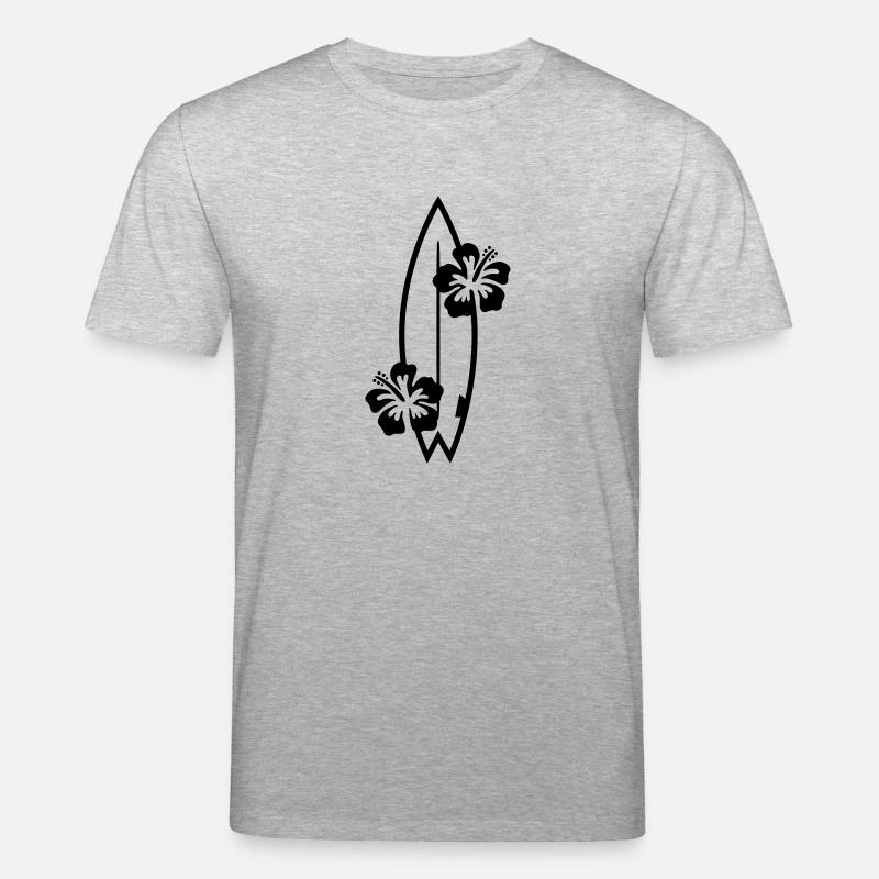 Surfen - Stanley/Stella Unisex Bio-T-Shirt CREATOR - Grau meliert