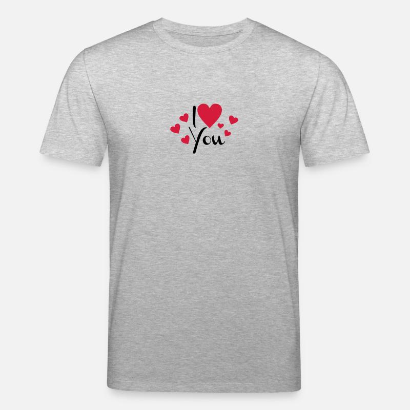 Liebe - Stanley/Stella Unisex Bio-T-Shirt CREATOR  - Grau meliert