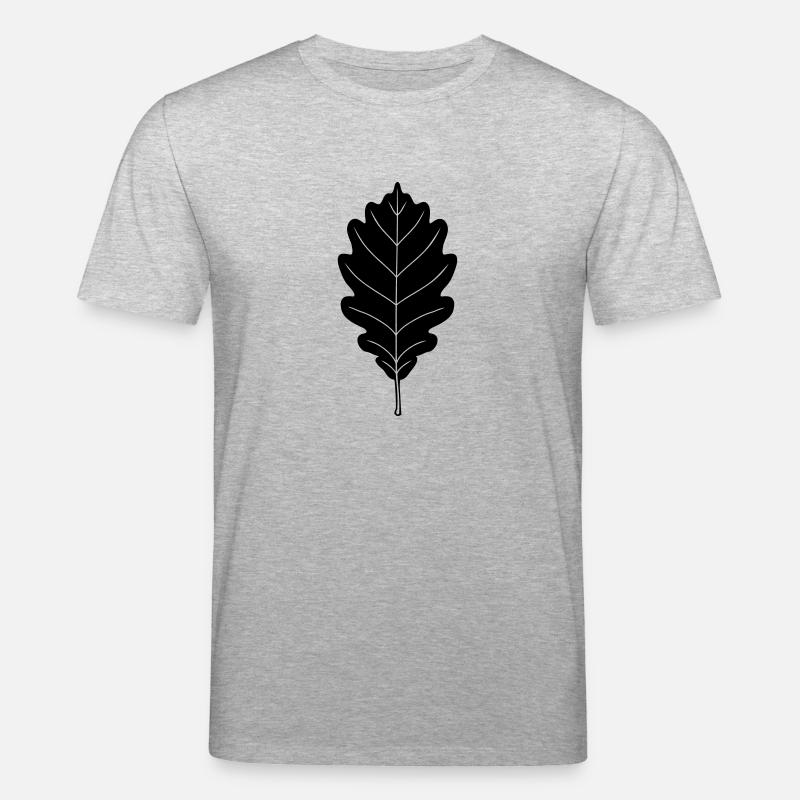 Oak Leaf - Stanley/Stella Unisex Bio-T-Shirt CREATOR  - Grau meliert