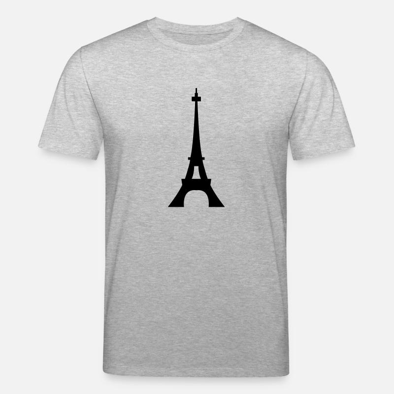 Eiffeltoren / Eiffeltower / Tour Eiffel - T-shirt bio CREATOR Stanley/Stella Unisexe - gris chiné