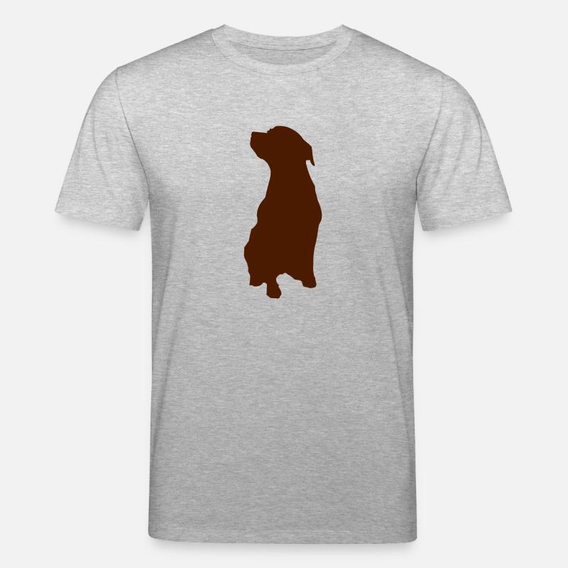 Hund - Stanley/Stella Unisex Bio-T-Shirt CREATOR  - Grau meliert