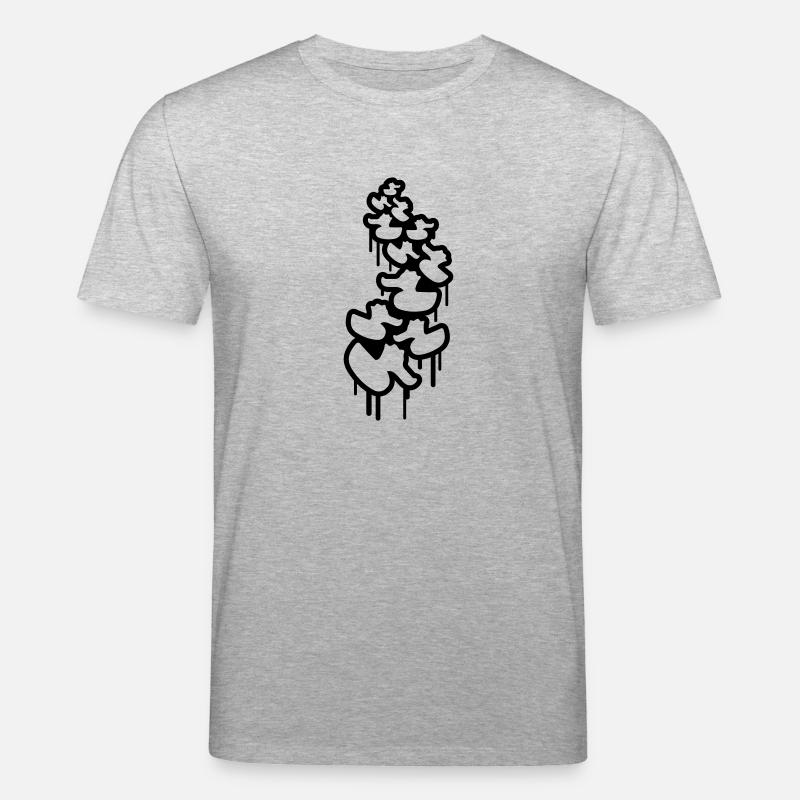 Rubber Duck Graffiti - T-shirt bio CREATOR Stanley/Stella Unisexe - gris chiné