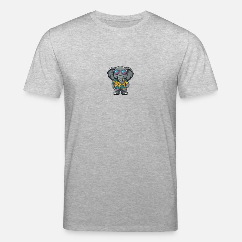 Mammut Comic Cool Sommer - Stanley/Stella Unisex Bio-T-Shirt CREATOR  - Grau meliert