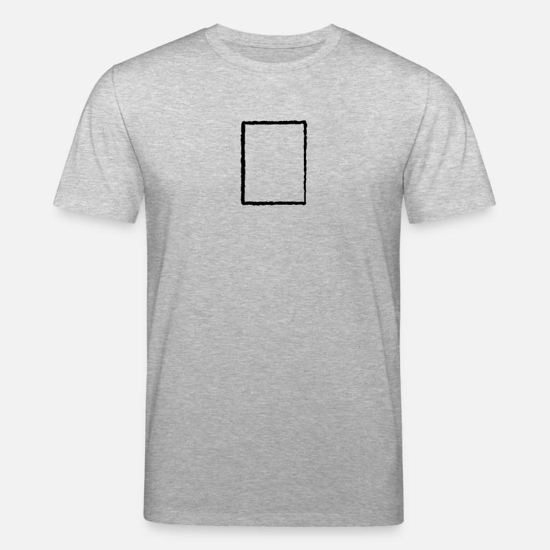 Kaputter Alter Rahmen - Stanley/Stella Unisex Bio-T-Shirt CREATOR  - Grau meliert