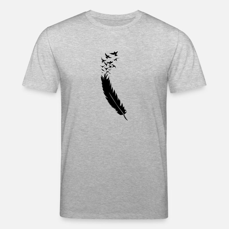 fly_away - Stanley/Stella Unisex Bio-T-Shirt CREATOR  - Grau meliert