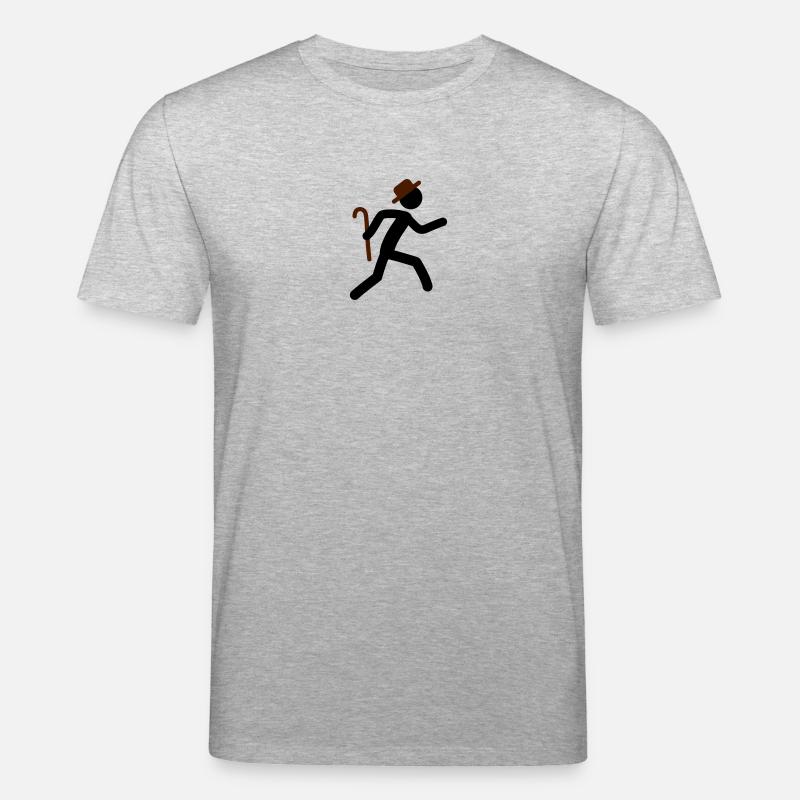Fast Old Man - Stanley/Stella Unisex Bio-T-Shirt CREATOR  - Grau meliert