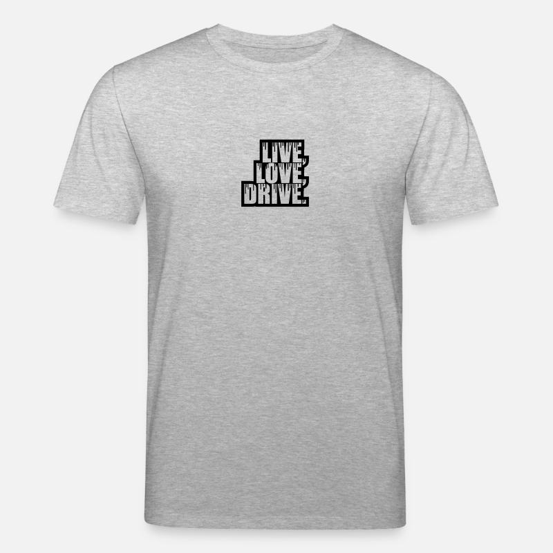 Direct Drive Love Graffiti - T-shirt bio CREATOR Stanley/Stella Unisexe - gris chiné