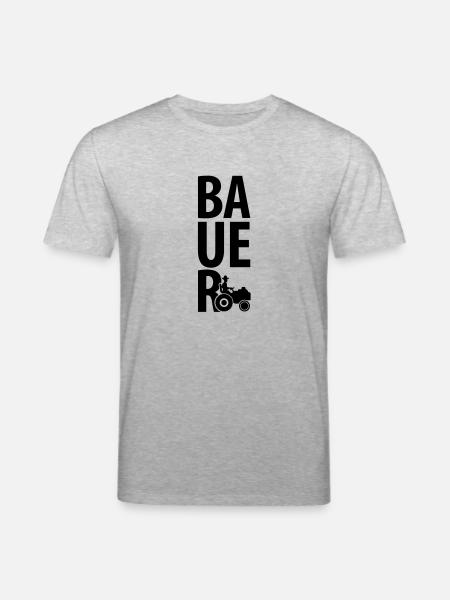 bauer_design_c1 - Stanley/Stella CREATOR Unisex Organic T-Shirt - heather grey