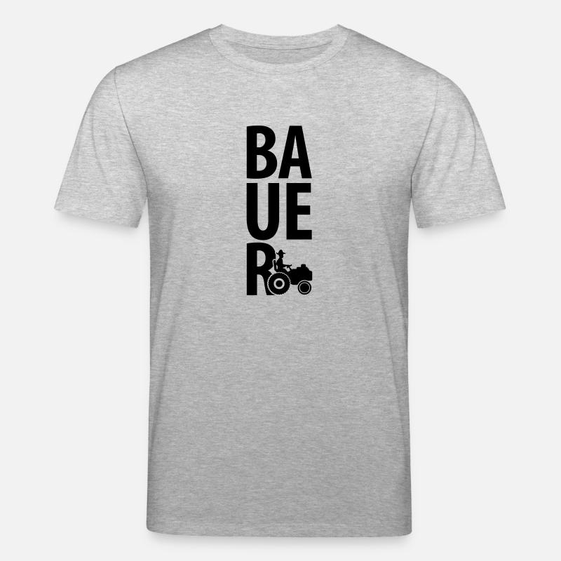 bauer_design_c1 - Stanley/Stella CREATOR Unisex Organic T-Shirt - heather grey
