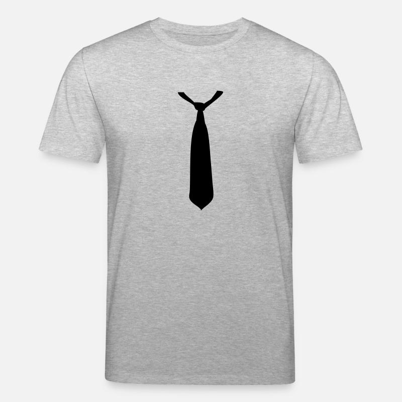 Krawatte - Stanley/Stella Unisex Bio-T-Shirt CREATOR  - Grau meliert