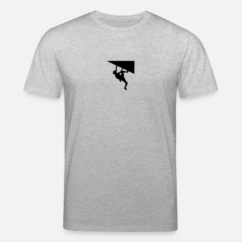 climbing - Stanley/Stella Unisex Bio-T-Shirt CREATOR  - Grau meliert