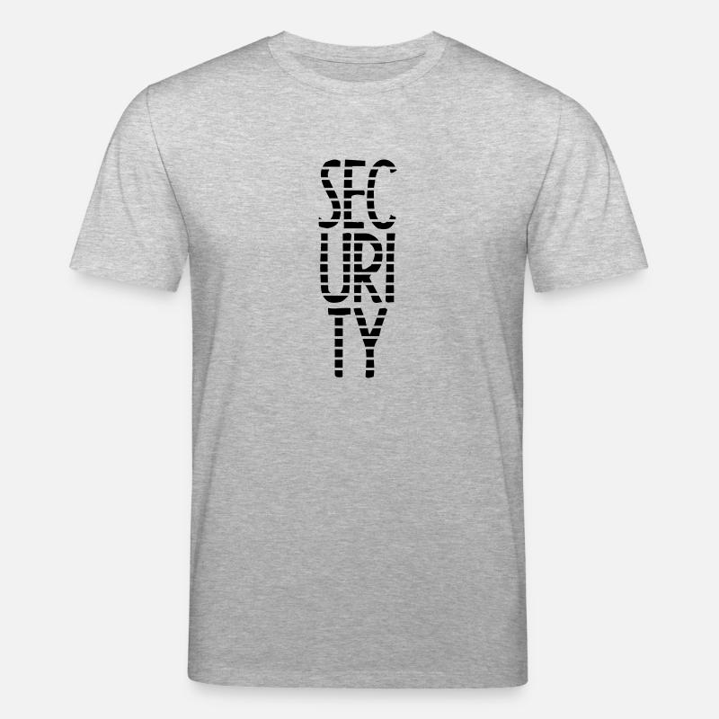 Security Star Stamp - Stanley/Stella Unisex Bio-T-Shirt CREATOR  - Grau meliert