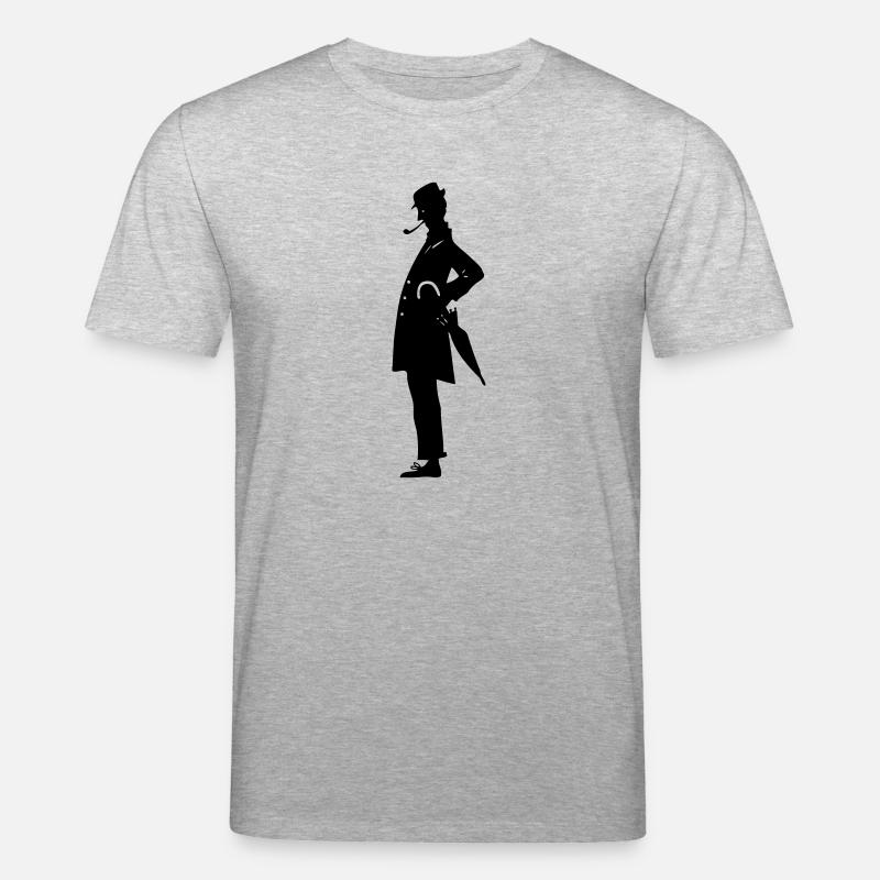 mon oncle jacques tati - T-shirt bio CREATOR Stanley/Stella Unisexe - gris chiné