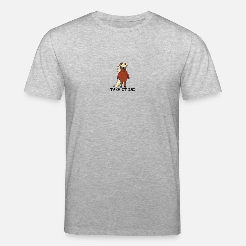take it isi - Stanley/Stella Unisex Bio-T-Shirt CREATOR  - Grau meliert