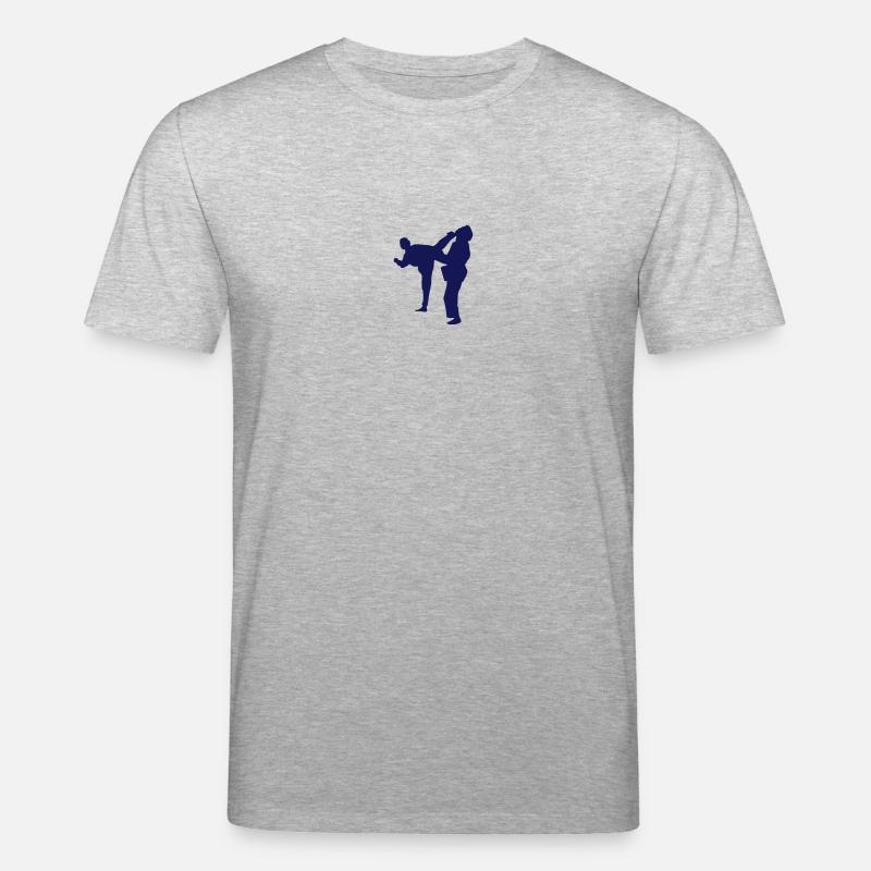 martial art - Stanley/Stella Unisex Bio-T-Shirt CREATOR - Grau meliert