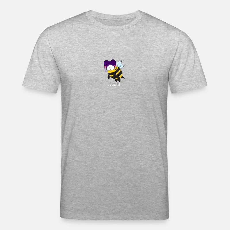 bee h - Stanley/Stella Unisex Bio-T-Shirt CREATOR  - Grau meliert