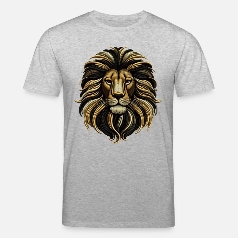 Emblème Élégance Entrelacée - T-shirt bio CREATOR Stanley/Stella Unisexe - gris chiné