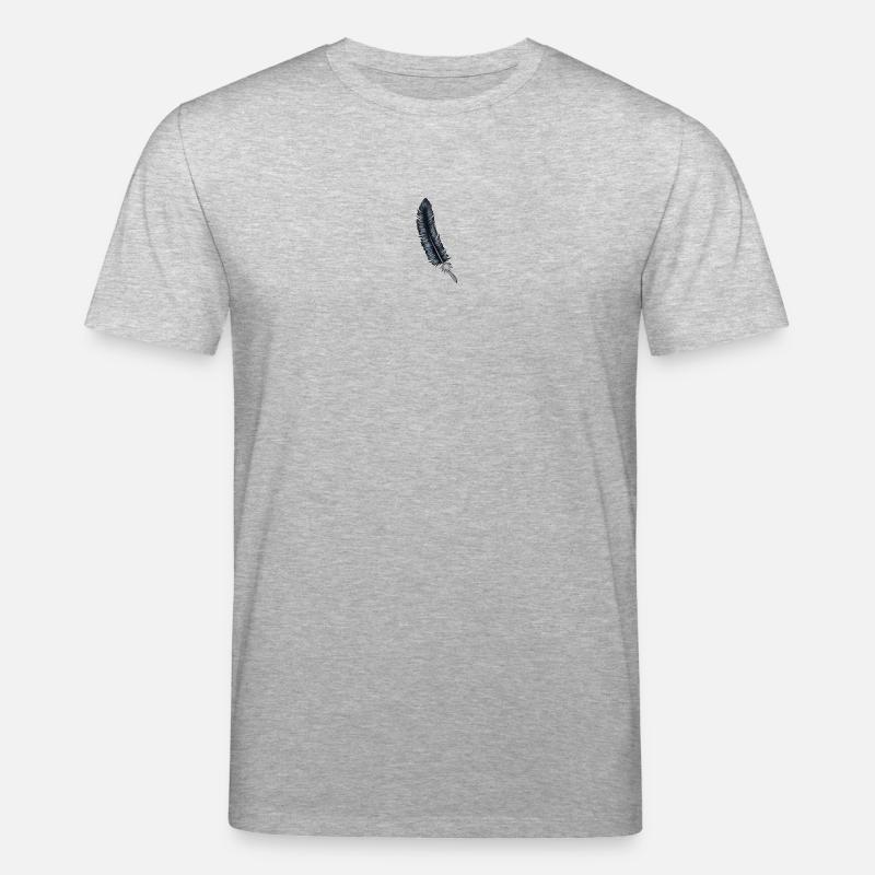 Krähenfeder - Stanley/Stella Unisex Bio-T-Shirt CREATOR - Grau meliert