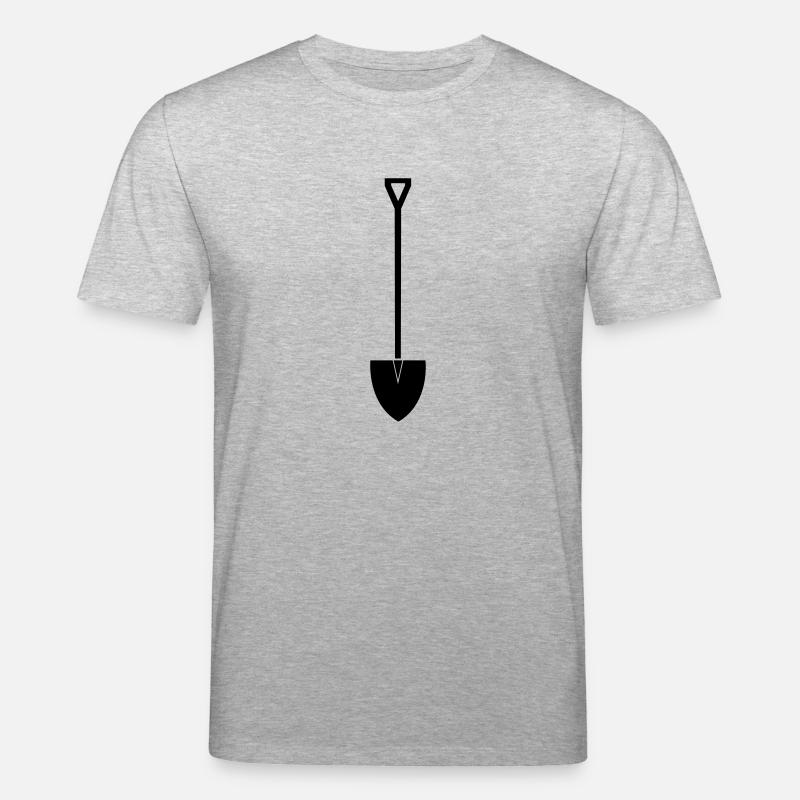 schaufel - Stanley/Stella Unisex Bio-T-Shirt CREATOR  - Grau meliert