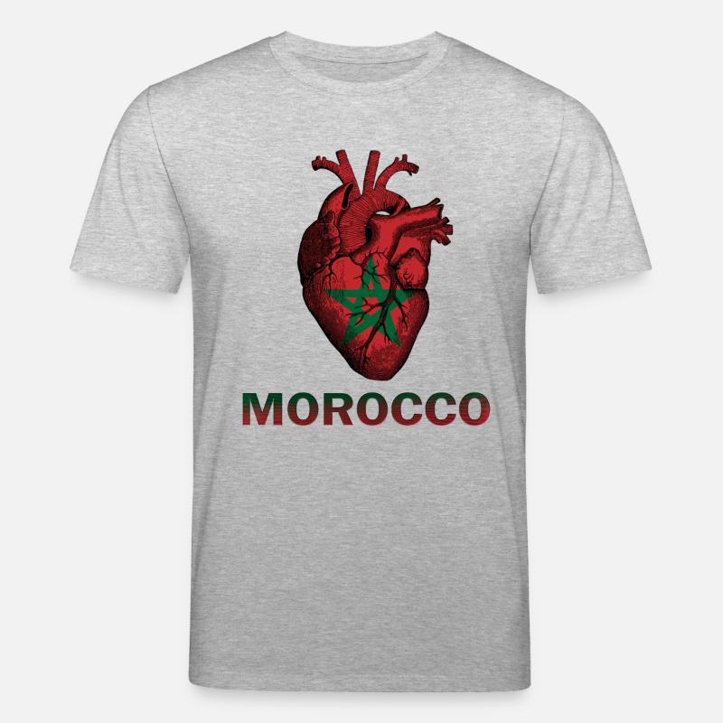 Morroco - Stanley/Stella Unisex Bio-T-Shirt CREATOR  - Grau meliert