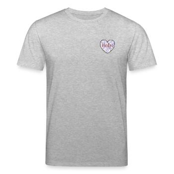 Babe - Stanley/Stella CREATOR Unisex Organic T-Shirt - heather grey - Front - Alina (178cm) & Michal (187cm)