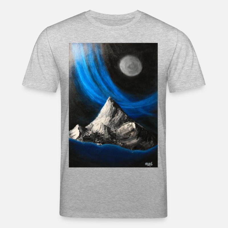 big rocks no.2 - Stanley/Stella Unisex Bio-T-Shirt CREATOR  - Grau meliert