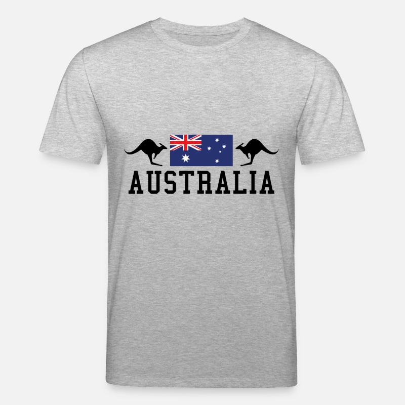 Australia - T-shirt bio CREATOR Stanley/Stella Unisexe - gris chiné