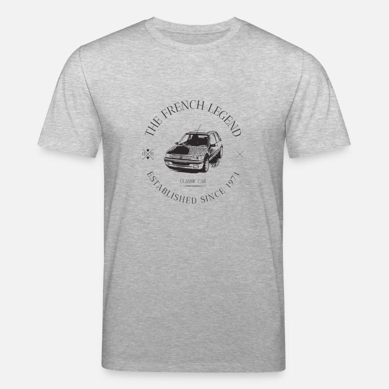  205 FRENCH CA - T-shirt bio CREATOR Stanley/Stella Unisexe - gris chiné