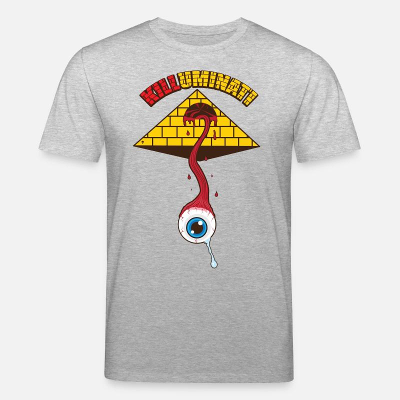 Killuminati - Stanley/Stella Unisex Bio-T-Shirt CREATOR  - Grau meliert