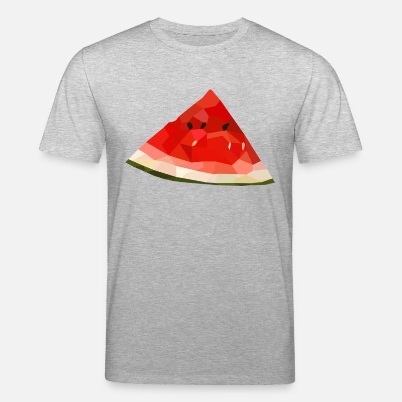 Fruit de melon d'eau - T-shirt bio CREATOR Stanley/Stella Unisexe - gris chiné