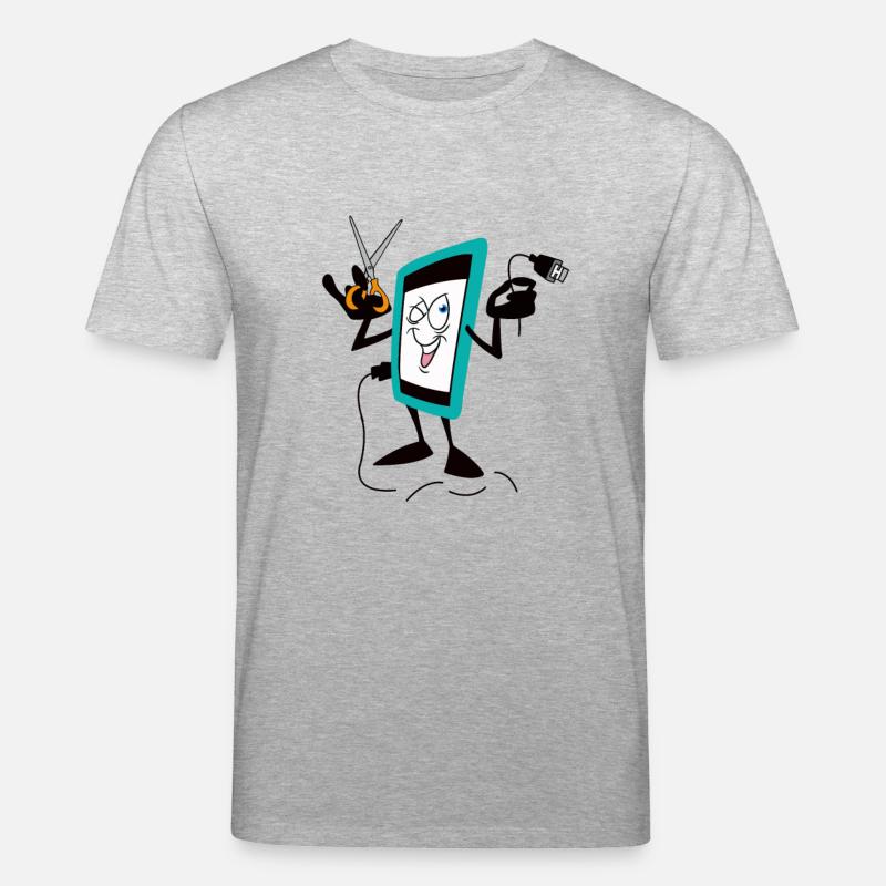 IPHONE - Stanley/Stella CREATOR Unisex Organic T-Shirt - heather grey