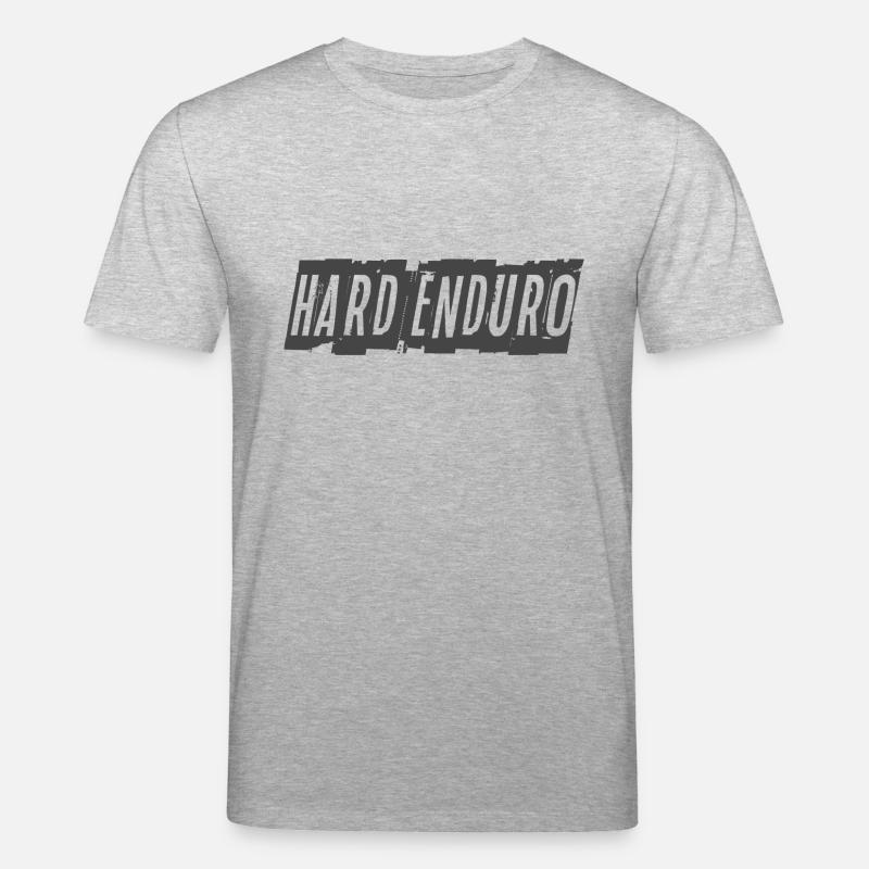 Harte Enduro - Stanley/Stella Unisex Bio-T-Shirt CREATOR - Grau meliert