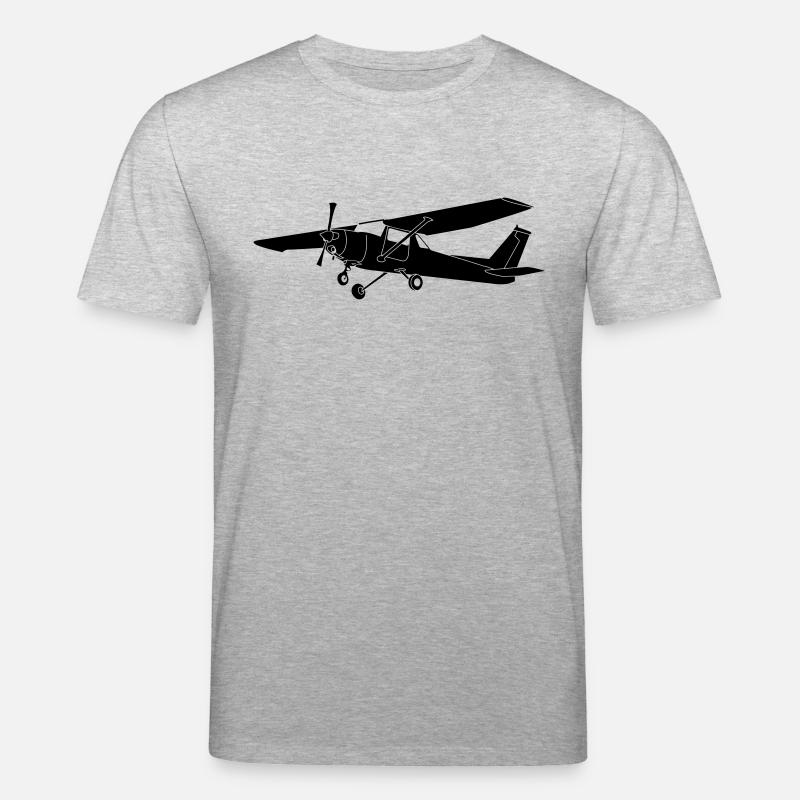 cessna152 - Stanley/Stella Unisex Bio-T-Shirt CREATOR  - Grau meliert