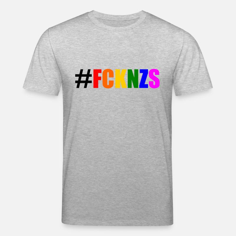 Fck nzs - Stanley/Stella Unisex Bio-T-Shirt CREATOR  - Grau meliert