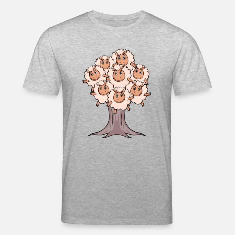 Baumwolle - Stanley/Stella Unisex Bio-T-Shirt CREATOR  - Grau meliert