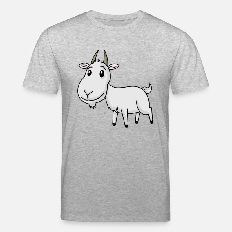 Ziege Niedlich - Stanley/Stella Unisex Bio-T-Shirt CREATOR  - Grau meliert