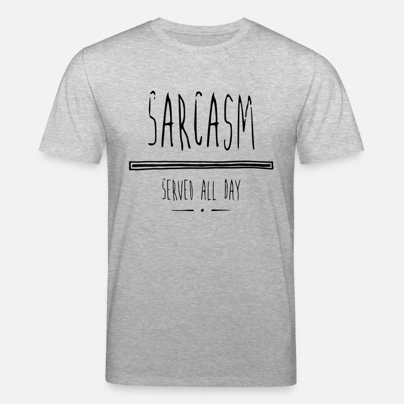 Sarcasm - Stanley/Stella Unisex Bio-T-Shirt CREATOR  - Grau meliert