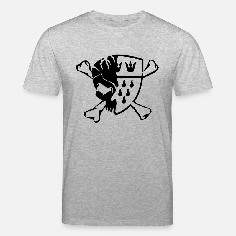 ClashTomized Logo Schwarz - Stanley/Stella Unisex Bio-T-Shirt CREATOR  - Grau meliert